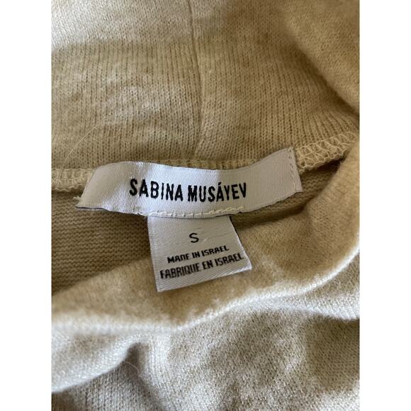 Sabina Musayev Sylvia Ruched Turtleneck Top - Picture 4 of 4